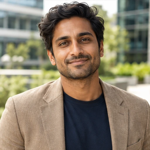 Fictional AI Business casual style example