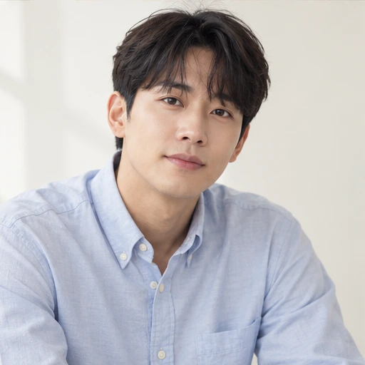 Fictional AI Korean studio style example