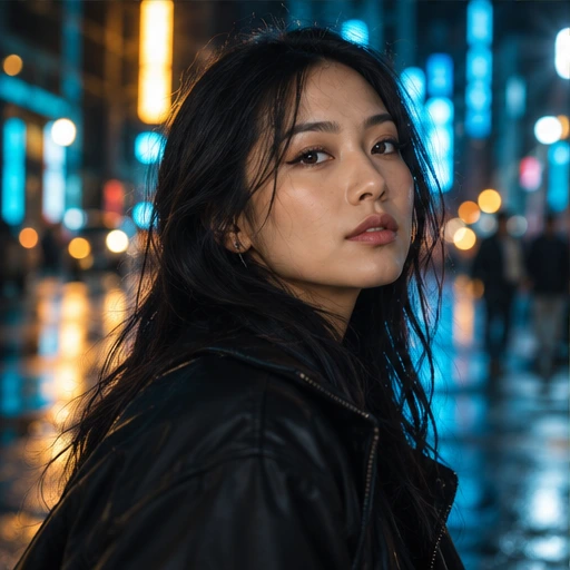 Fictional AI After dark style example